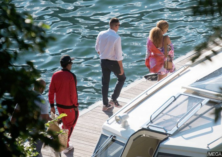 Beyonce and Jay-Z Romantic Getaway in Lake Cuomo