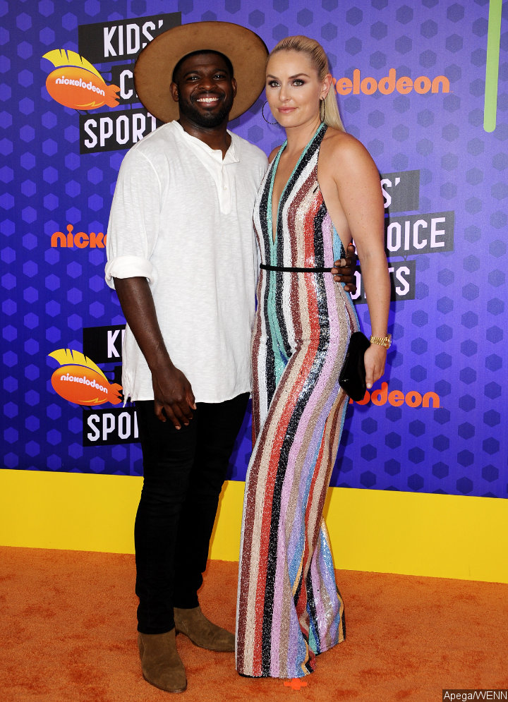 Lindsey Vonn and P.K. Subban attend Nickelodeon Kids' Choice Sports Awards 2018