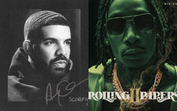 Drake's 'Scorpion' Stays Atop Billboard 200 After Beating Wiz Khalifa's 'Rolling Papers II'