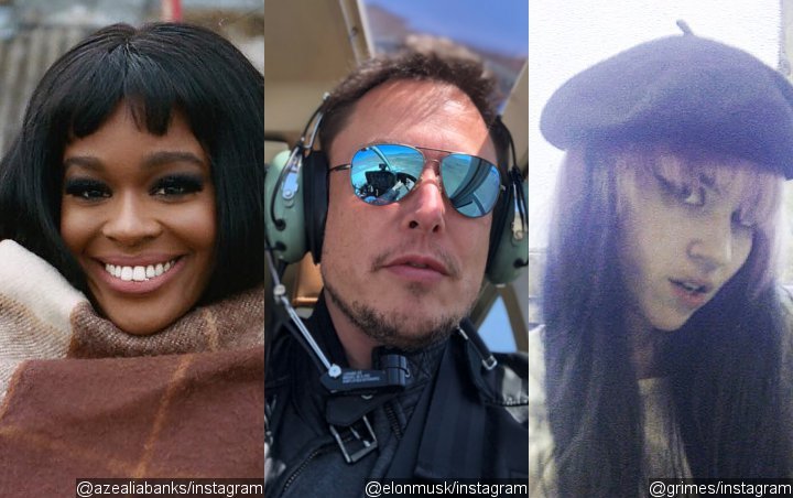 Azealia Banks Says She Camped Out at Elon Musk's Home Waiting for Grimes