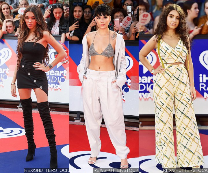 Madison Beer, Halsey and Alessia Cara at 2018 iHeartRadio MMVAs