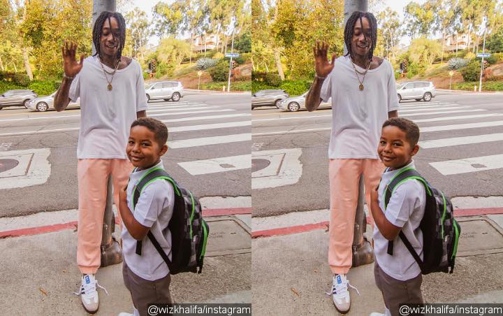 Wiz Khalifa Hits Back at Hater Complaining About His Son Riding Bus to School