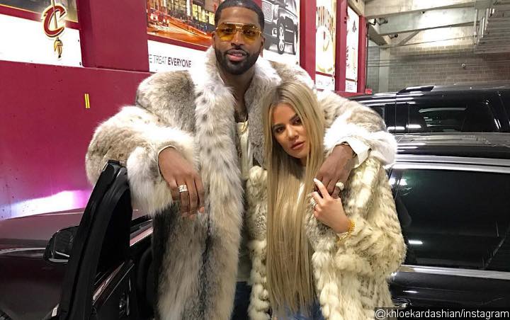 Khloe Kardashian and Tristan Thompson Loved Up During Family Vacation With Baby True