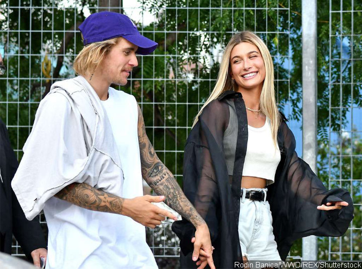 Justin Bieber and Hailey Baldwin at NYFW