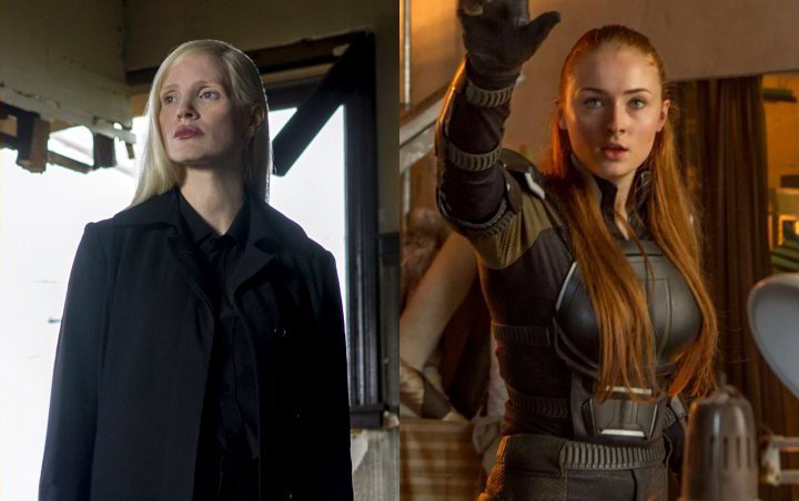 Jessica Chastain Chokes Sophie Turner in New 'X-Men: Dark Phoenix' Set Photos