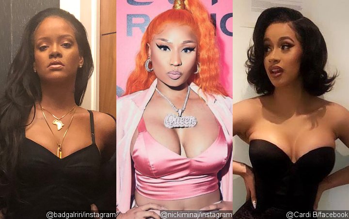 Rihanna Shows Support for Nicki Minaj in Feud With Cardi B by Doing This