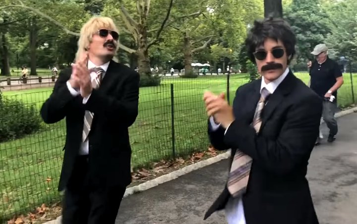 Justin Bieber and Jimmy Fallon Going Incognito at Central Park for Prank Video
