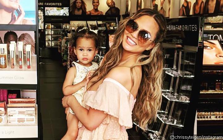 Chrissy Teigen's Daughter Luna Surprisingly Turns Into 'Little Angel' for Brother Miles