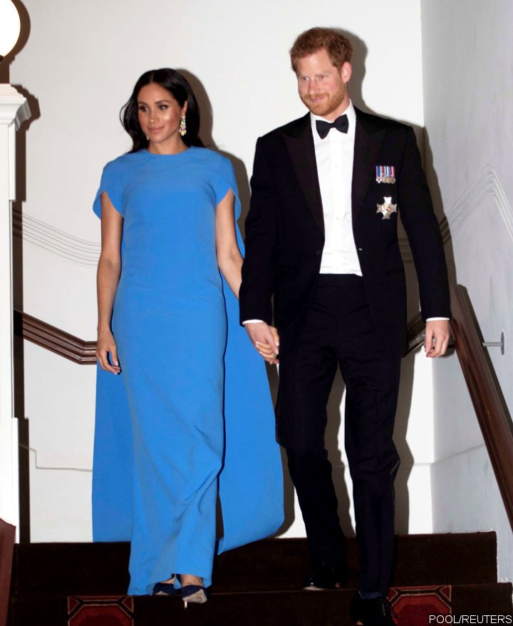 Meghan Markle and Prince Harry in Fiji