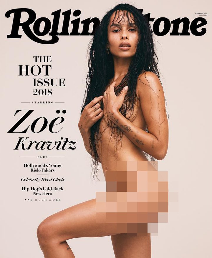 Zoe Kravitz for Rolling Stone November 2018