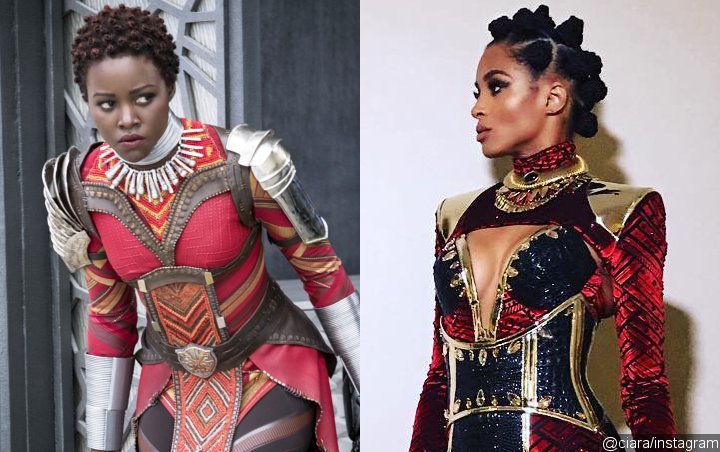 Lupita Nyong'o Blown Away by Ciara's 'Black Panther' Costume for Halloween