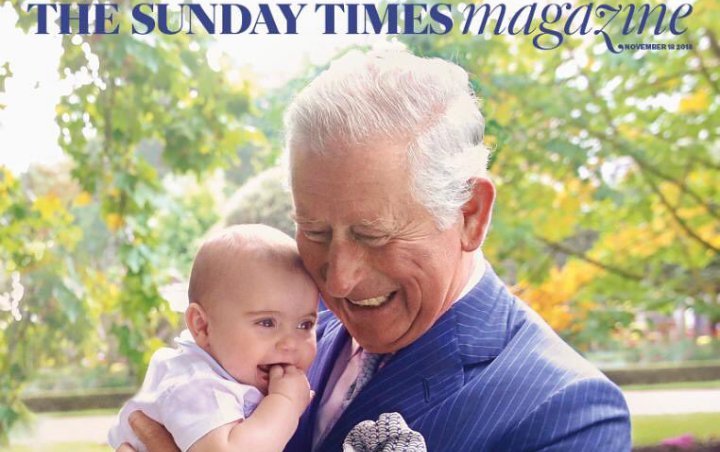 Prince Louis Cuddling With Prince Charles in New Royal Photo