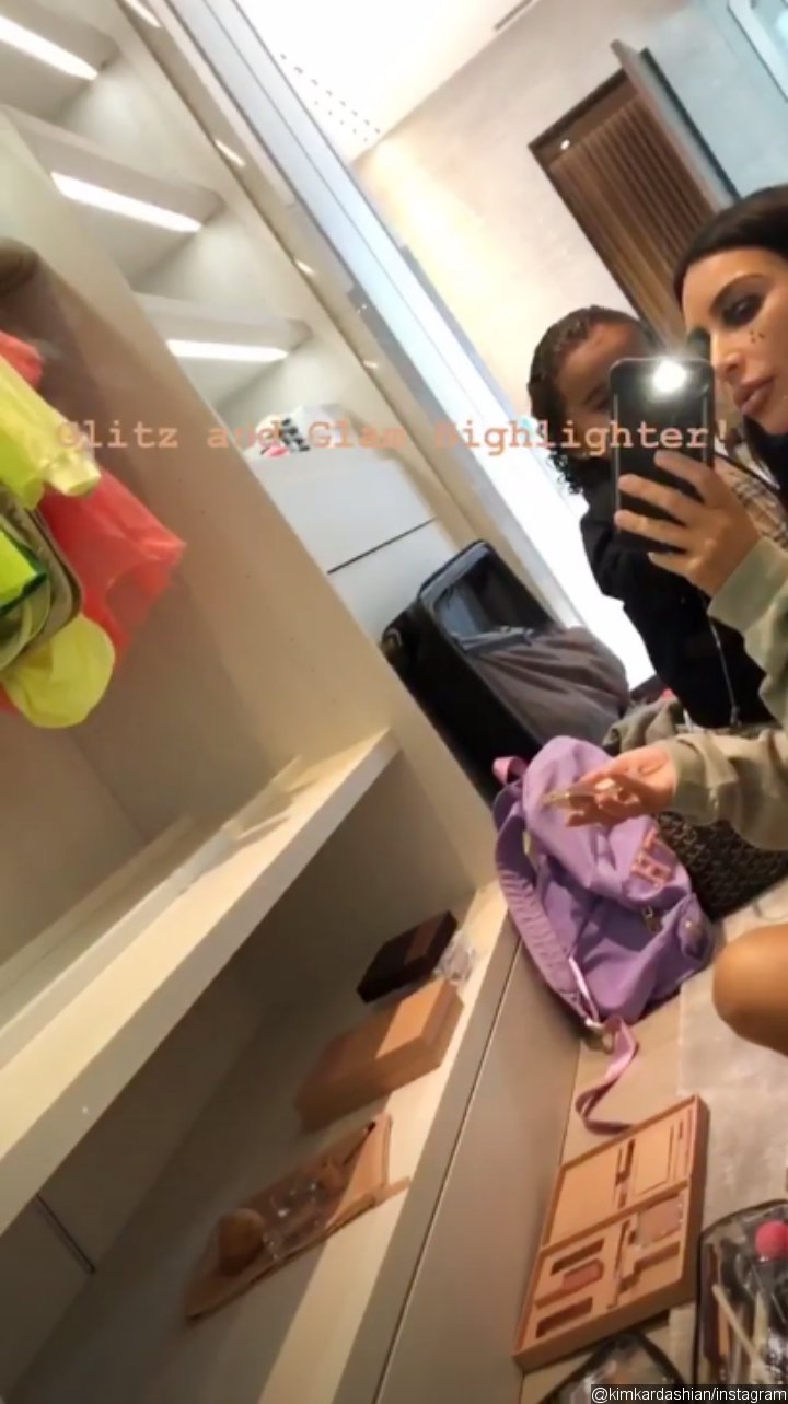 Kim Kardashian Let Niece Dream Kardashian Do Her Makeup