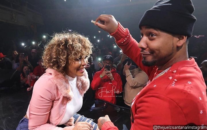 Juelz Santana Gets Engaged to Longtime Girlfriend Following on Stage Proposal