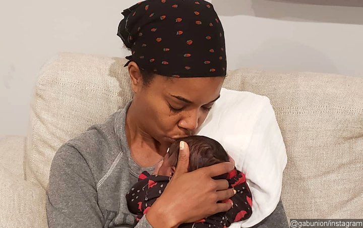 Gabrielle Union Isn't Having It After People Scold Her for Kissing Her Baby on the Lips