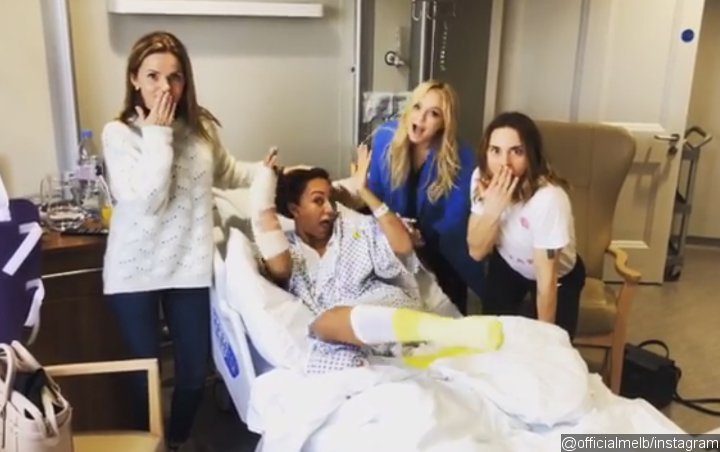 Mel B Gets Goofy With Spice Girls Members After Emergency Surgery