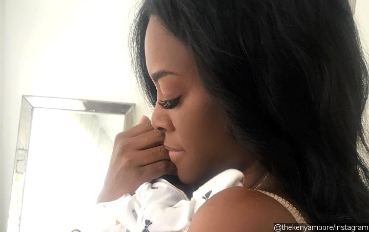 Kenya Moore Debuts Face of 'Mirable Baby' as She Reveals More Pregnancy Scares