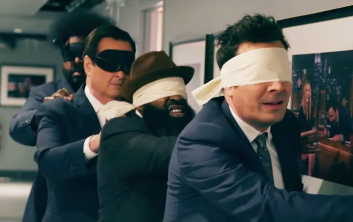 Video: Lindsay Lohan Causes Jimmy Fallon to Lose His Sanity in 'Bird Box' Parody