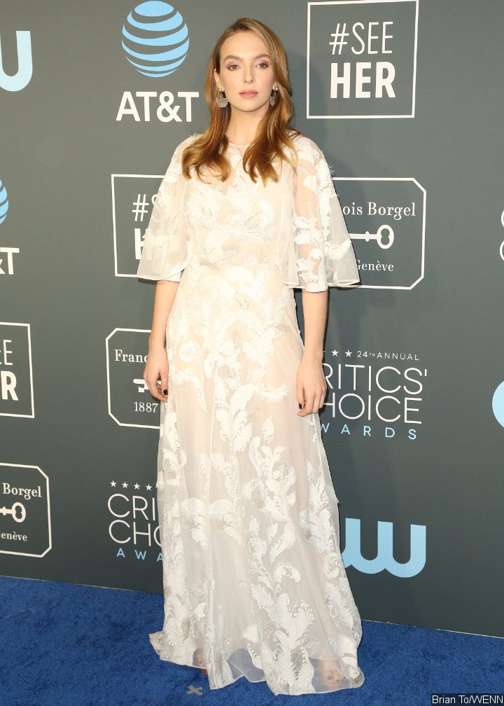 Jodie Comer at 2019 Critics' Choice Awards.