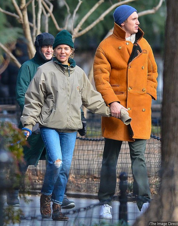 Sienna Miller and Boyfriend Lucas Zwirner's Romantic Dog Walk
