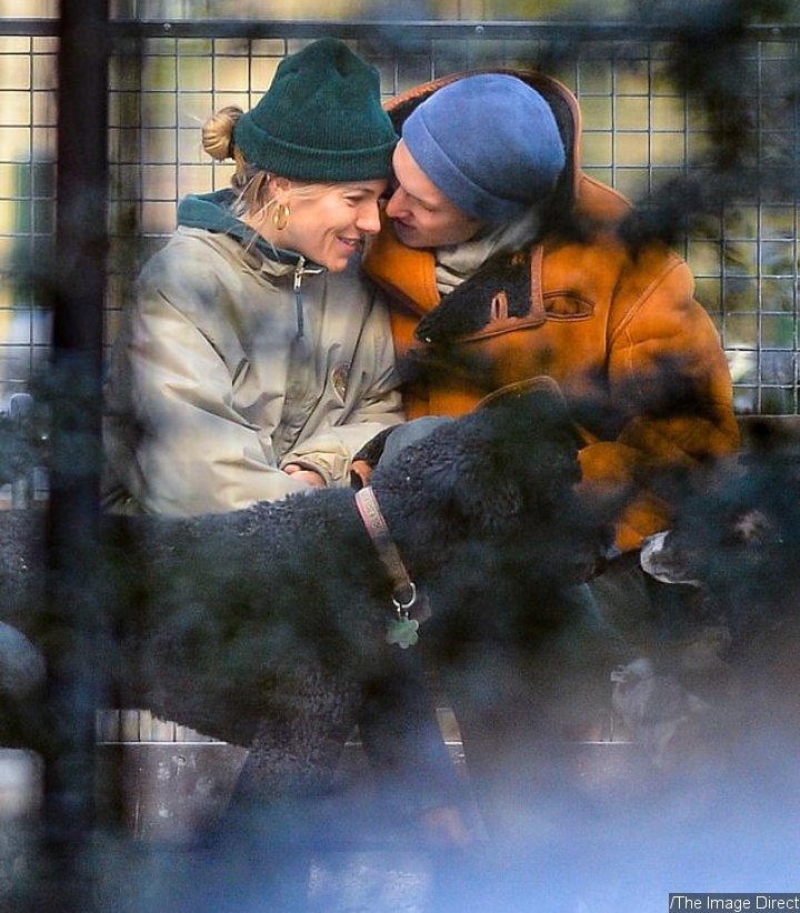 Sienna Miller and Boyfriend Lucas Zwirner's Romantic Dog Walk