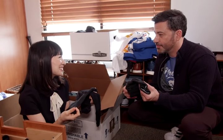 Marie Kondo Finds Dead Cockroach While Tidying Up Jimmy Kimmel's Office 