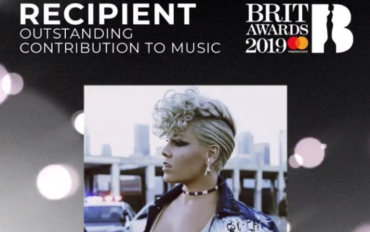 Pink to Make BRIT Awards History With Outstanding Contribution Honor
