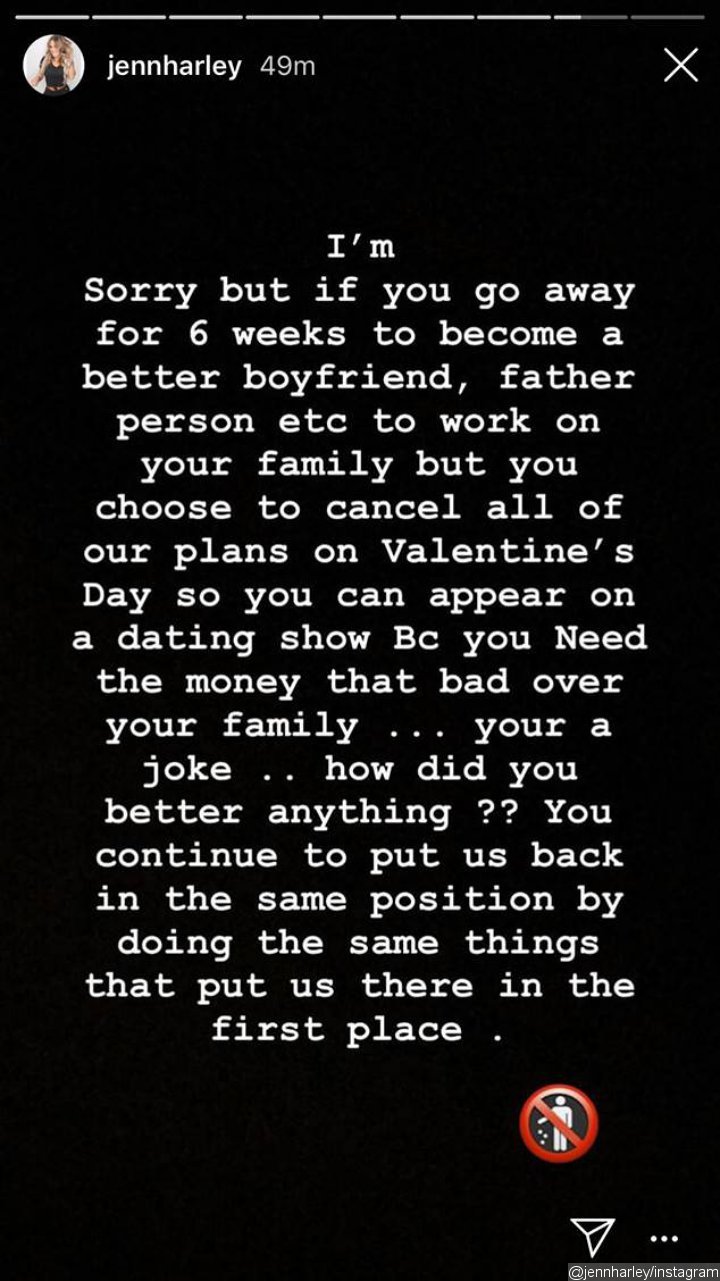 Jen Harley Slams Ronnie Ortiz-Magro for Canceling Valentine's Day Plans