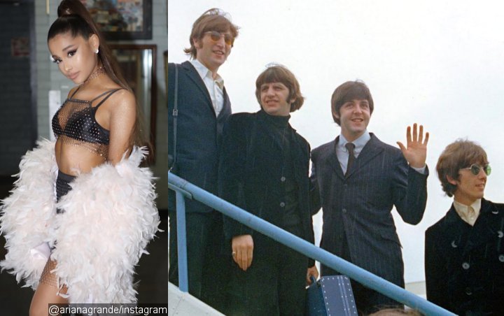 Ariana Grande Thought Feat in Matching The Beatles' Chart Record Was Edited by Fans
