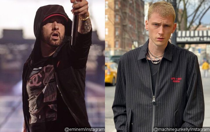 Eminem Calls Machine Gun Kelly 'C**ksucker' at Brisbane Concert