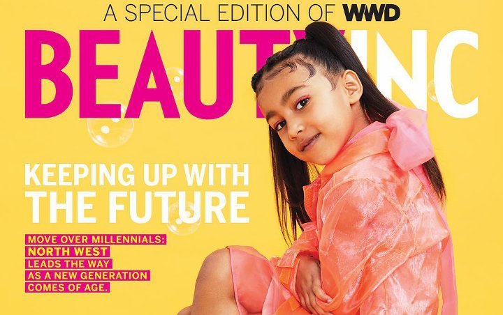 Kim Kardashian Praises Daughter for Landing First Solo Magazine Cover at 5 Years of Age