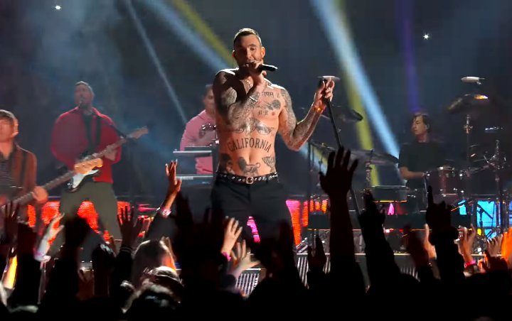Adam Levine's Shirtless Performance at Super Bowl Draws 50-Plus Formal Complaints