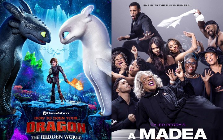 'How to Train Your Dragon 3' Flies Past 'Madea Family Funeral' to Maintain No. 1 at Box Office