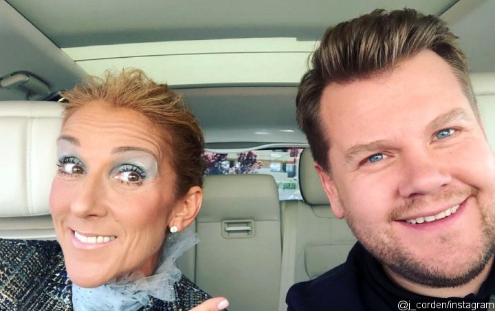 Celine Dion and James Corden Hilariously Recreate 'Titanic' Scene for Carpool Karaoke