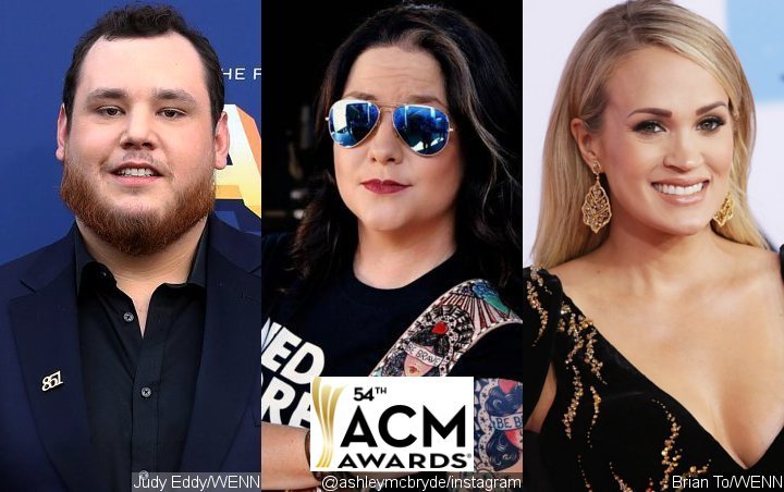 Luke Combs and Ashley McBryde Learn About Early 2019 ACM Awards Win From Carrie Underwood 