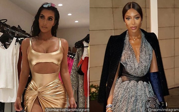Kim Kardashian Admits She Copies Naomi Campbell's Look After Being Shaded by the Model