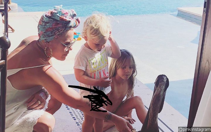 Pink Turns Off Instagram Comment After 'Disgusting' Trolls Criticize Photo of Her Son Going Pantless