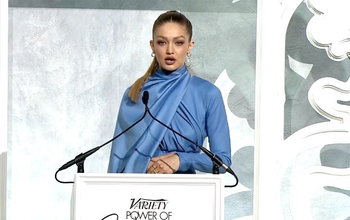 Watch: Gigi Hadid in Tears During Emotional Speech About 'True Gift of Identity'