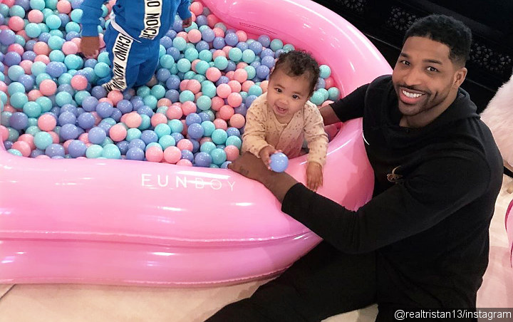 Tristan Thompson Posts Never-Before-Seen Photos With 'True-ly Perfect' Daughter in Birthday Tribute