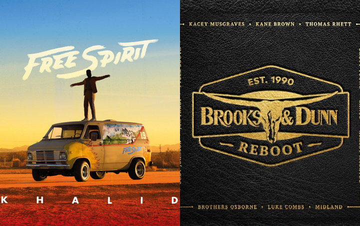Khalid's 'Free Spirits' Arrives Atop Billboard 200, Brooks and Dunn Break Records