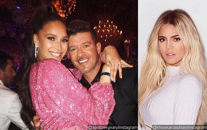 Robin Thicke's Fiancee Gives Sign of Approval to Khloe Kardashian Romance Rumors