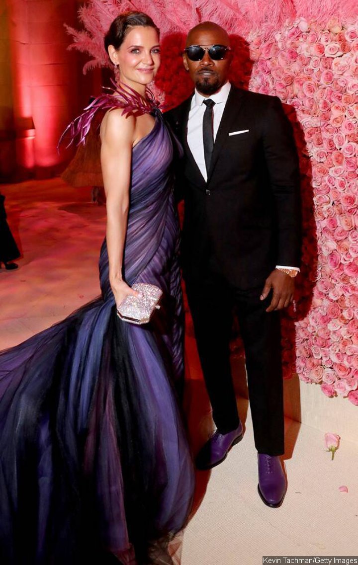 Katie Holmes and Jamie Foxx Pose Together as a Couple at 2019 Met Gala