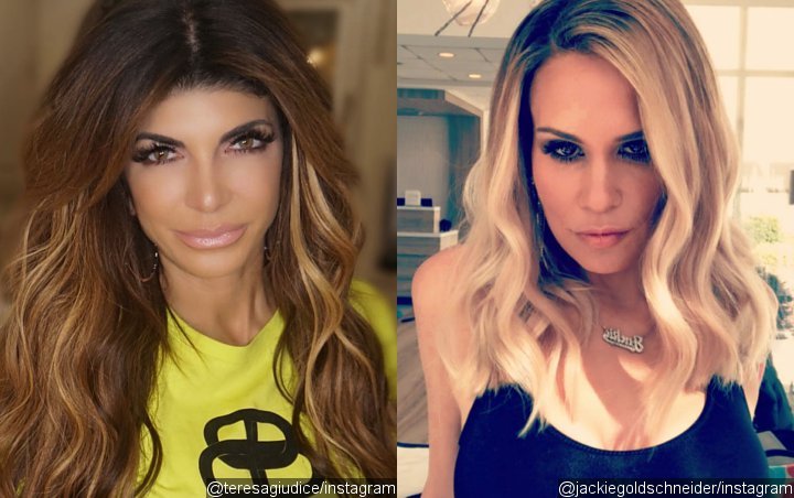Teresa Giudice Allegedly Throws Glass of Wine at 'RHONJ' Star, Fans Think It's Jackie Goldschneider
