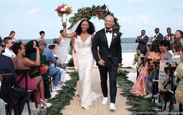 Kelly McCreary Offers First Look at Beachside Wedding to Pete Chatmon