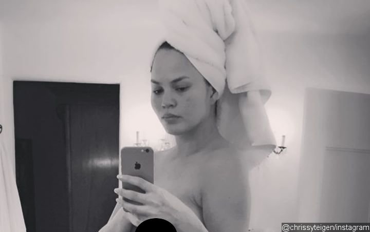 Chrissy Teigen Celebrates Mother's Day With Nude Pregnancy Photo
