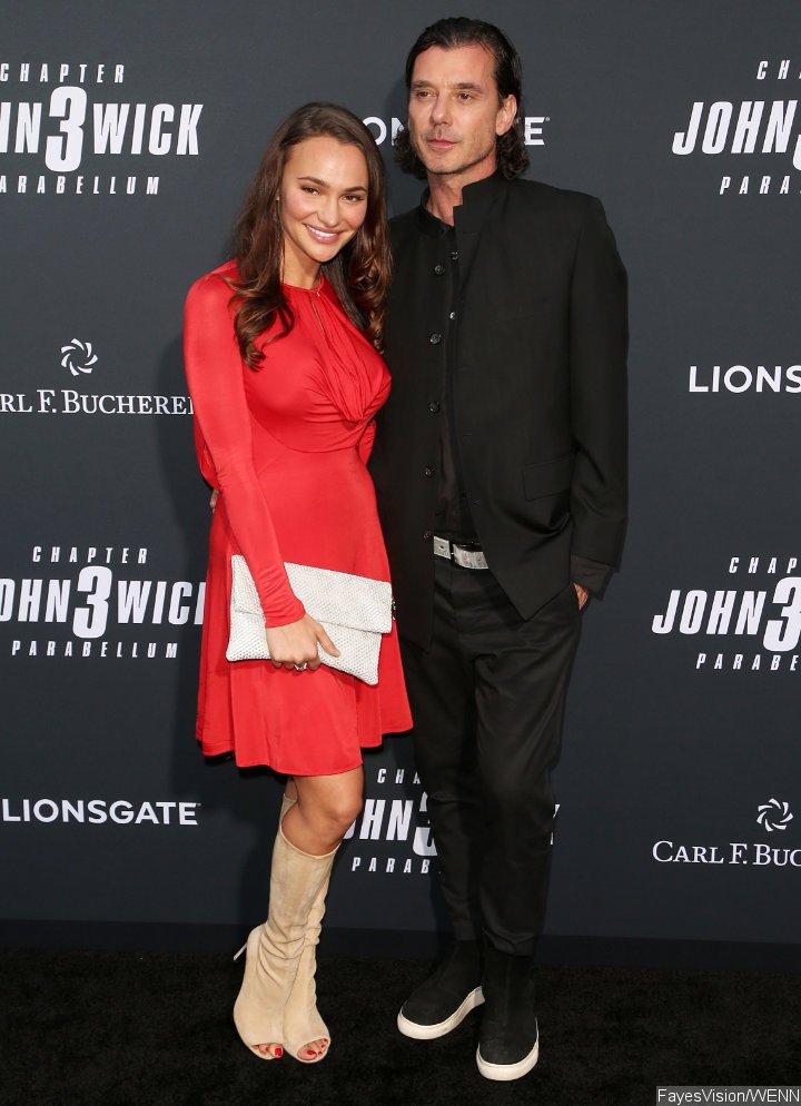 Gavin Rossdale and Girlfriend Natalie Golba at 'John Wick 3' Premiere in Los Angeles