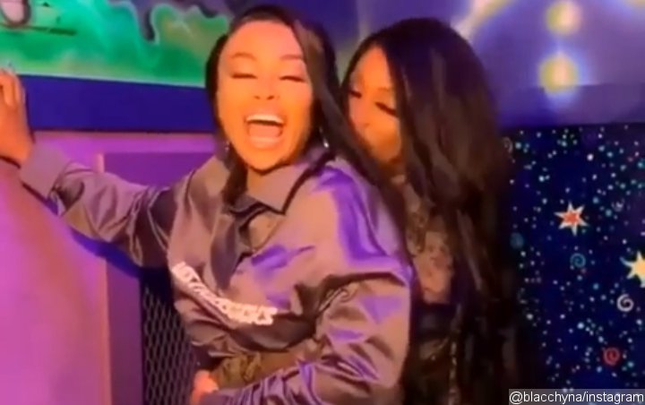 Blac Chyna Gets Teary When Reuniting With Mom After Ending Feud