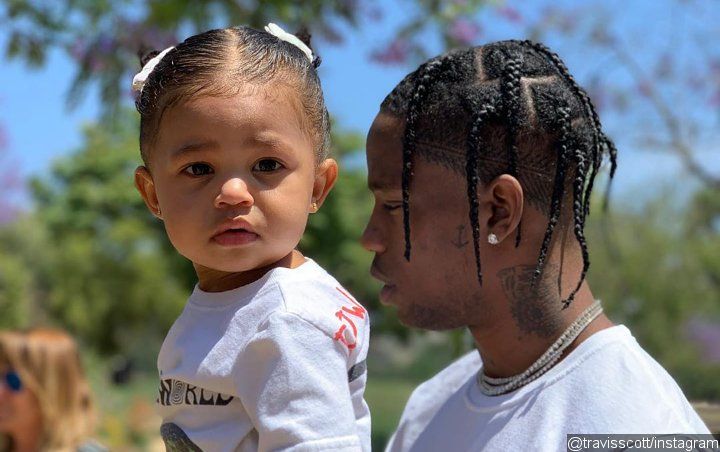 Travis Scott Has Adorable Chat Session With Daughter Stormi in Rare Video