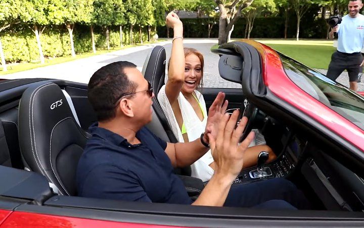 Video: Jennifer Lopez Makes Alex Rodriguez Nervous When Trying to Drive for First Time in 25 Years