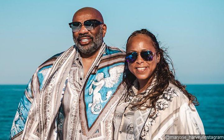 Steve Harvey Defends Wife Marjorie After She's Accused of Being a Gold Digger